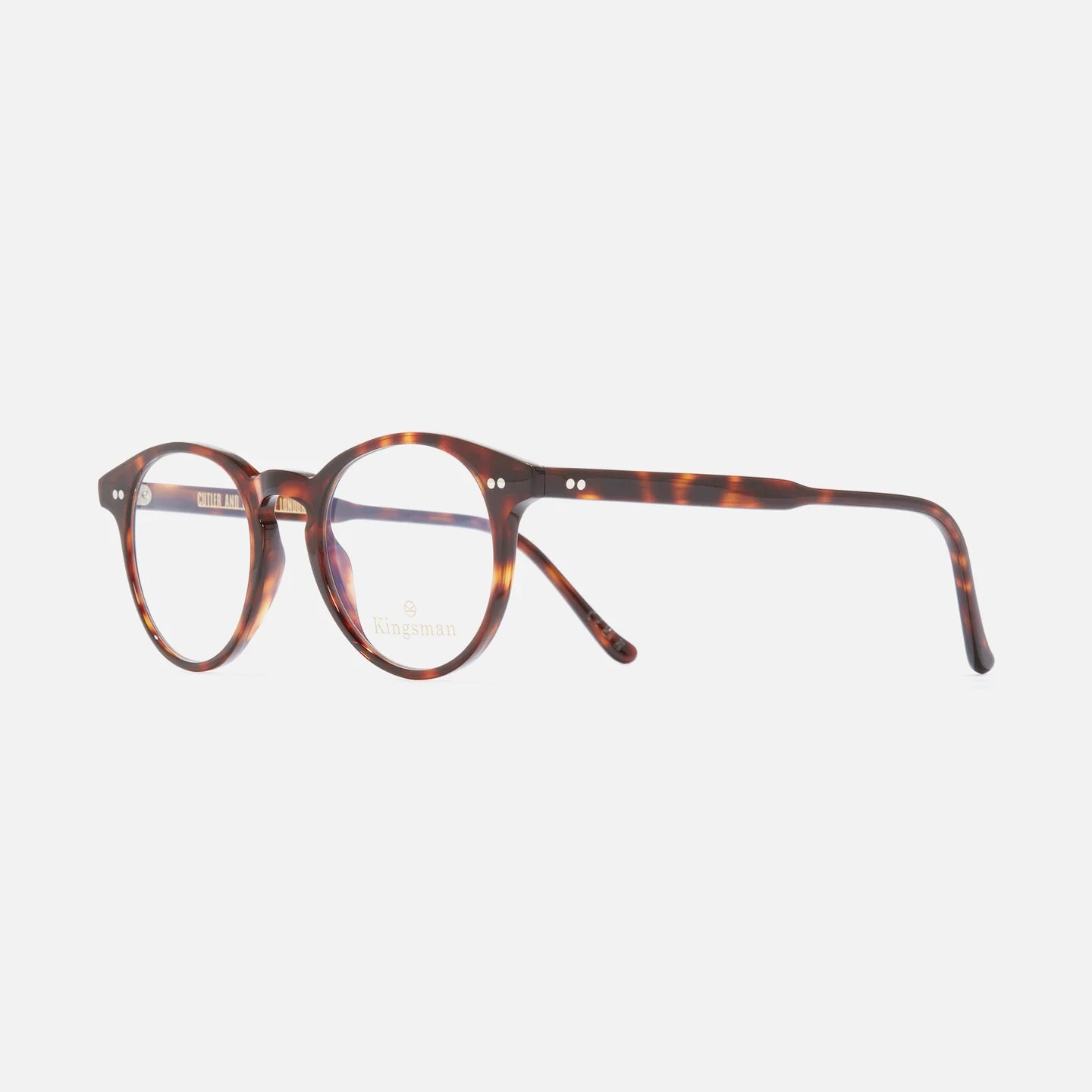 Kingsman glasses tortoise shell side