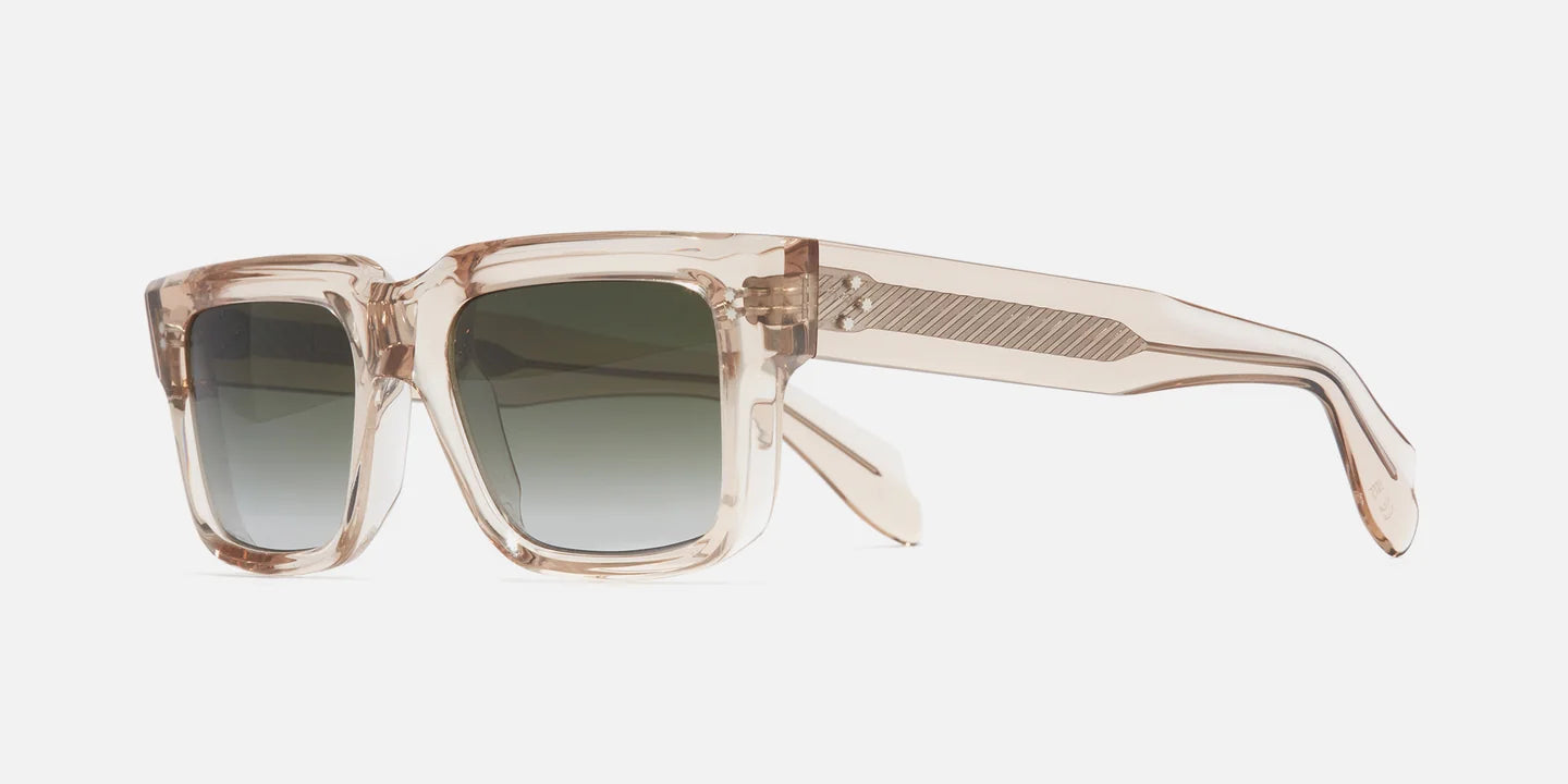 CG1403 Sunglasses with a clear frame and gradient lenses on a white background