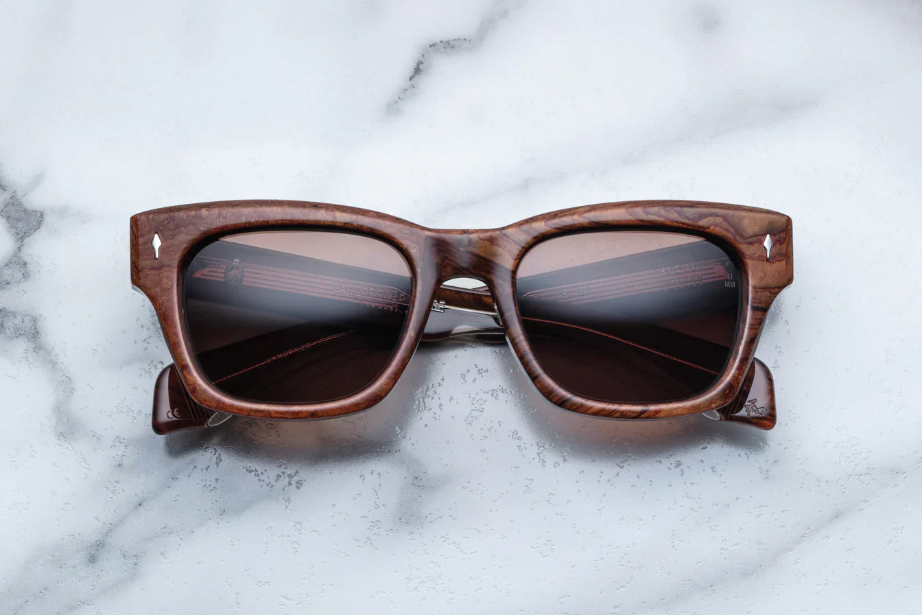 JMM Dealan in burlwood wayfer shaped frame