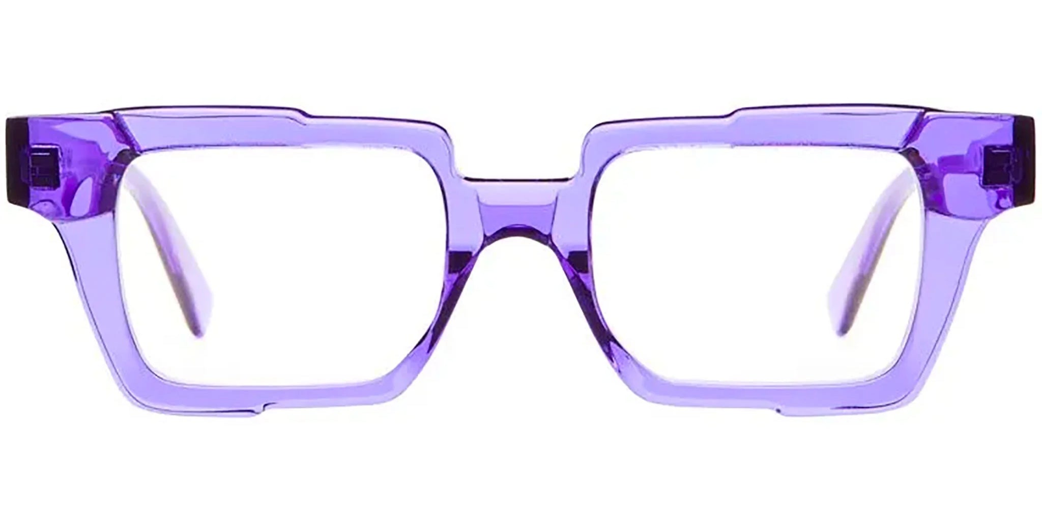 Rectaungular frame in translucent purple