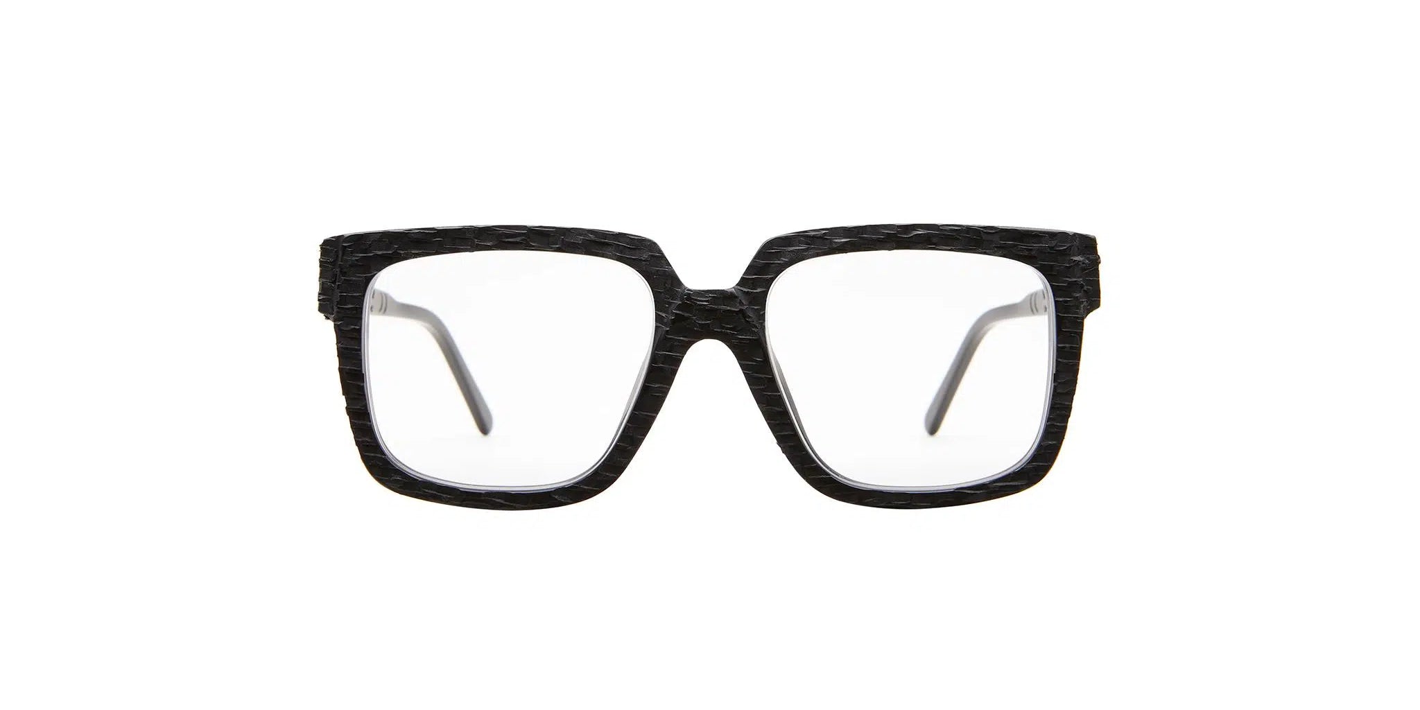 textured black matt square frame