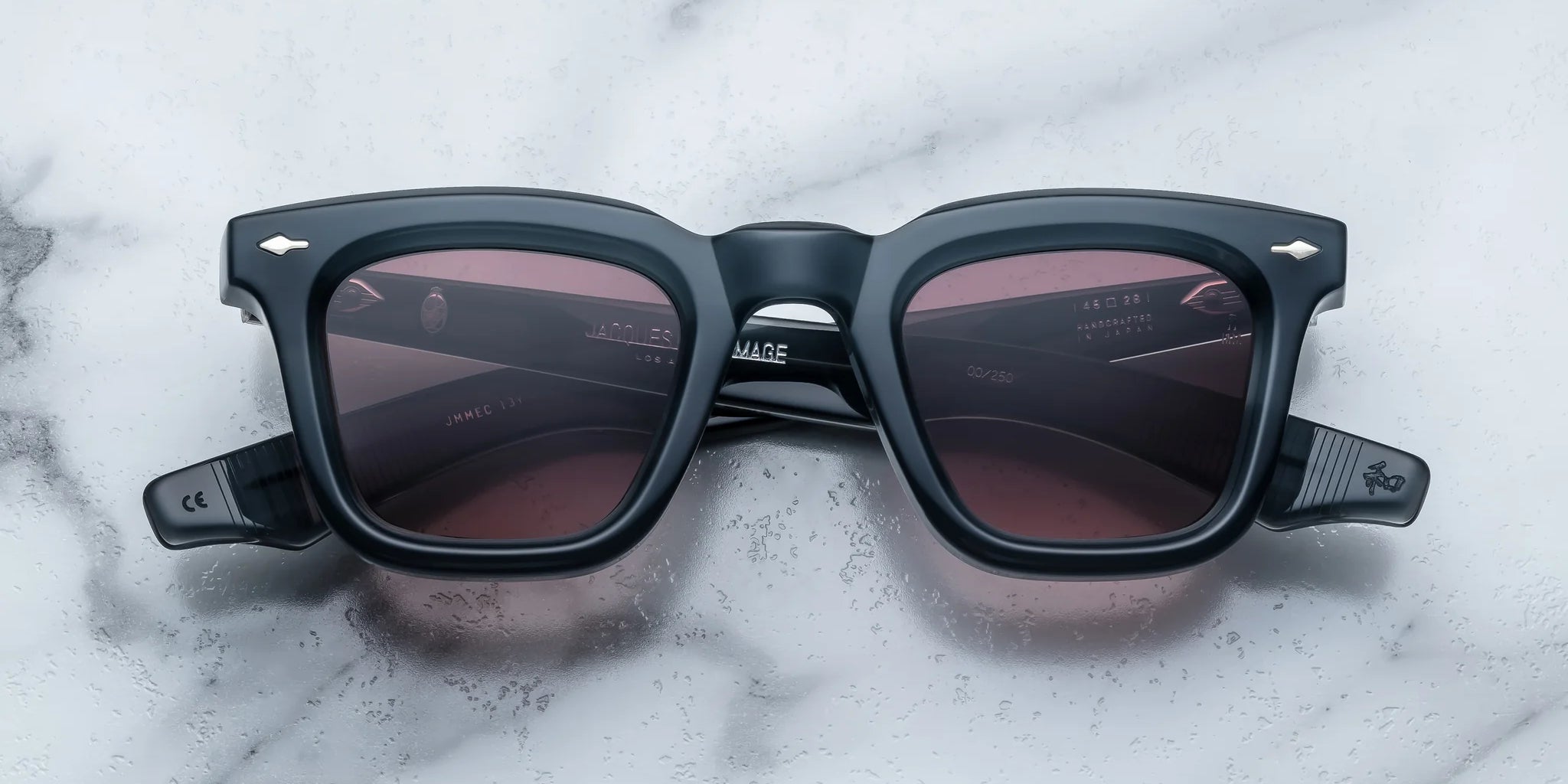 JMM leclair sunglass in mink front on