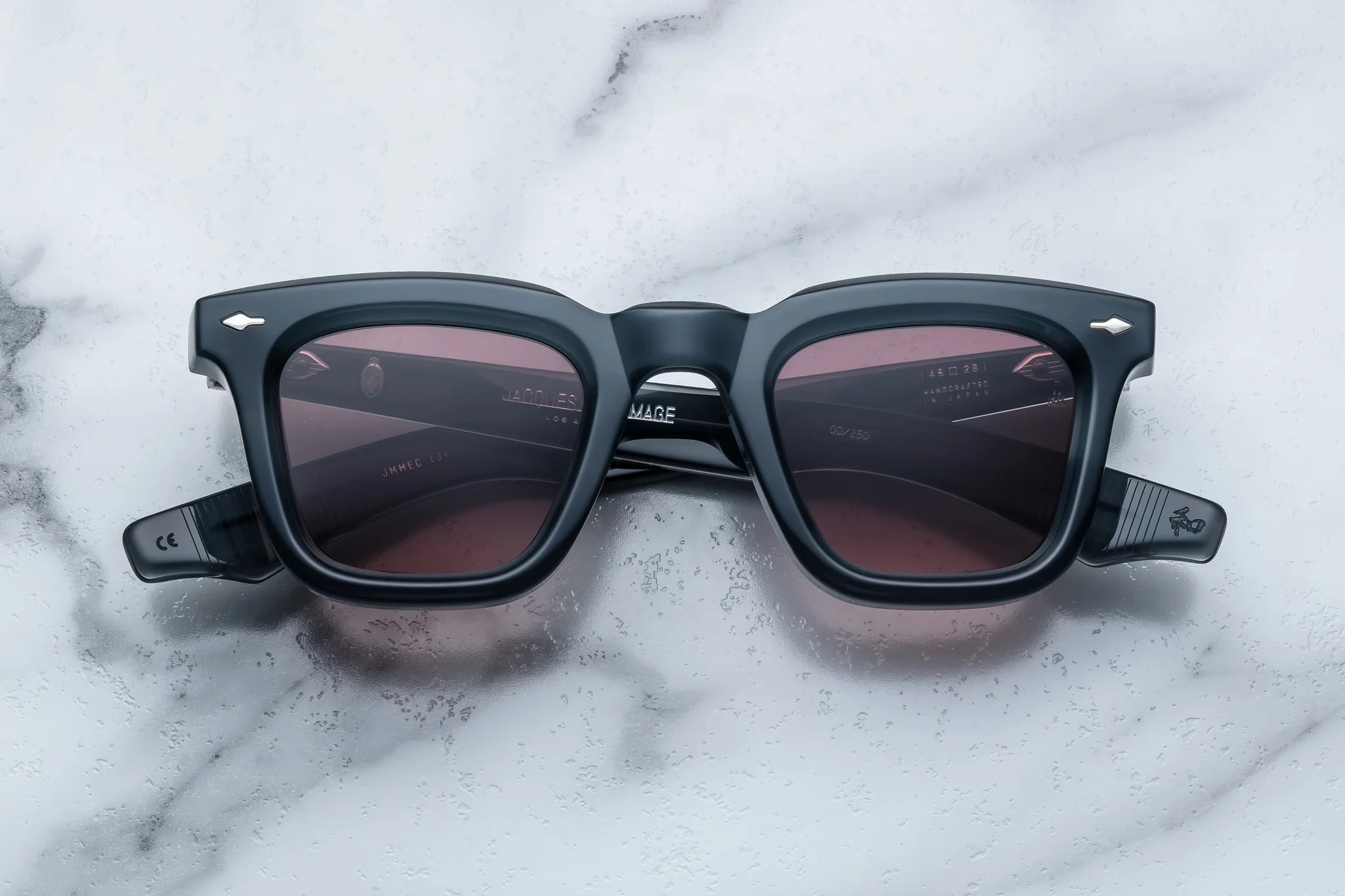 JMM leclair sunglass in mink front on