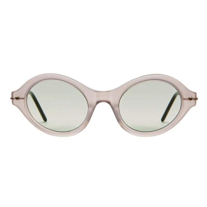 Pink sunglasses oval catseye like