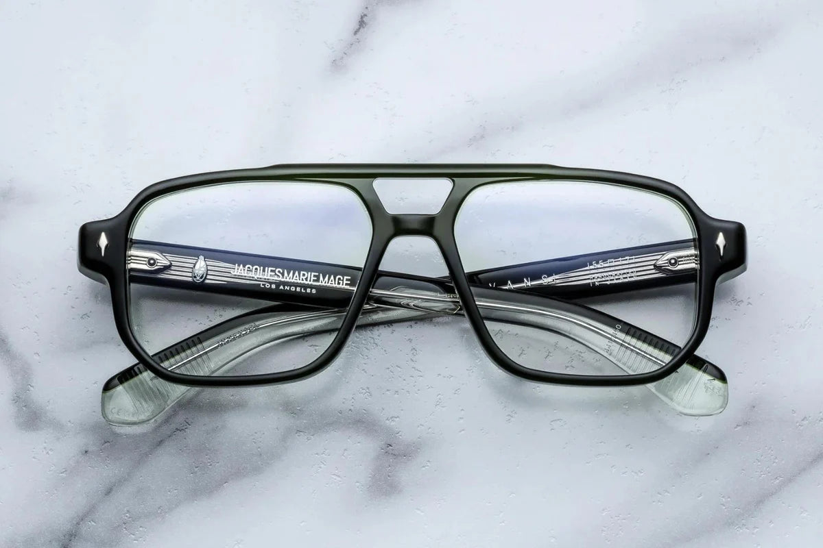 JMM evans aviator frame in borneo with double bridge